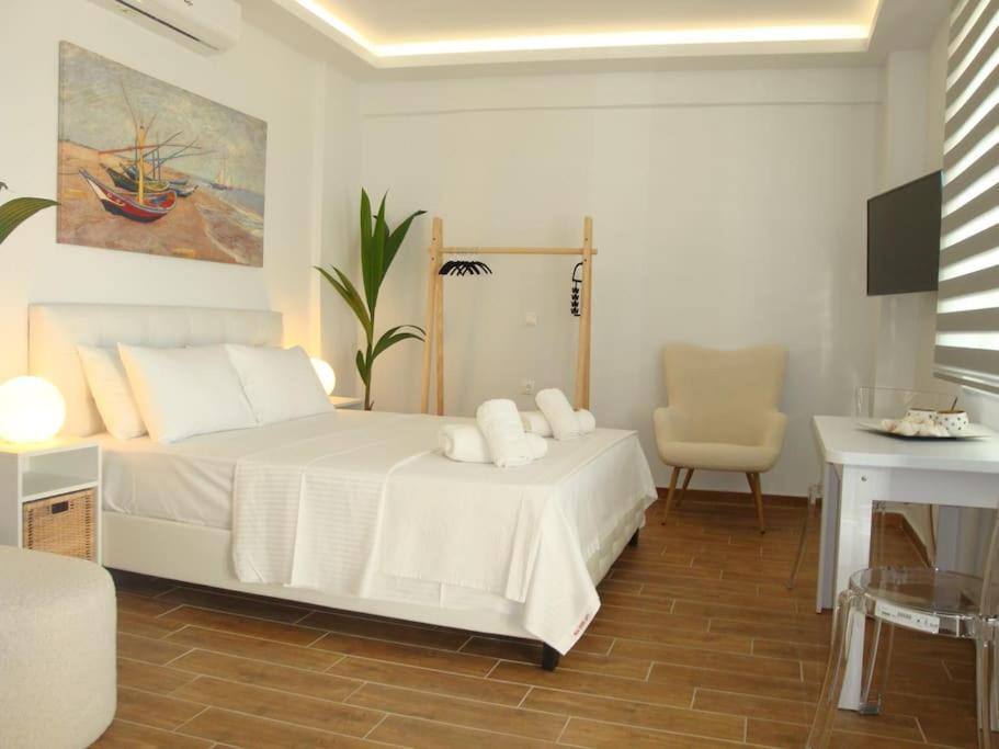 Centre Penthouse With Seaview Apartman Iráklio Kültér fotó