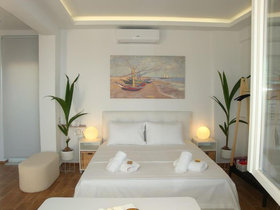 Centre Penthouse With Seaview Apartman Iráklio Kültér fotó