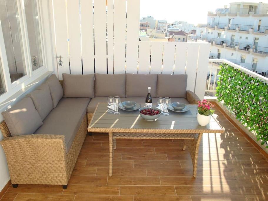 Centre Penthouse With Seaview Apartman Iráklio Kültér fotó